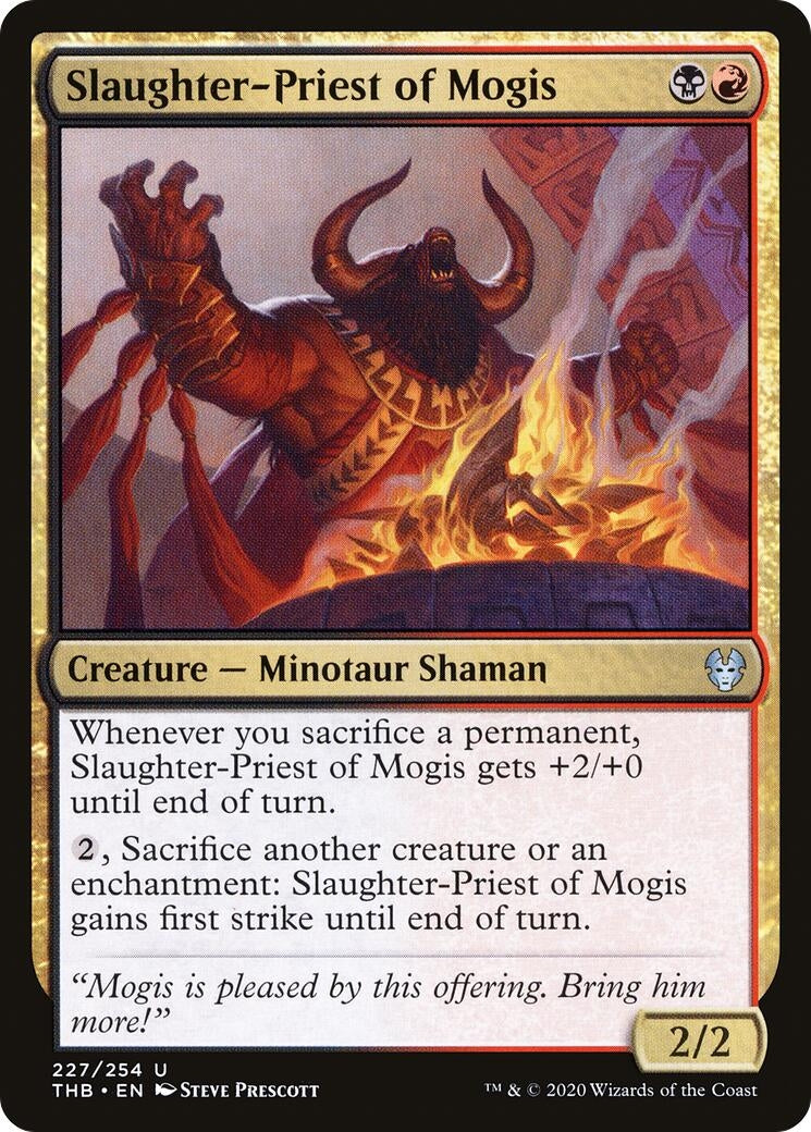 Image for Slaughter-Priest of Mogis (227) - Magic: The Gathering