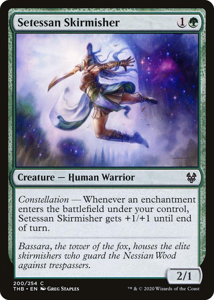 Image for Setessan Skirmisher (200) - Magic: The Gathering