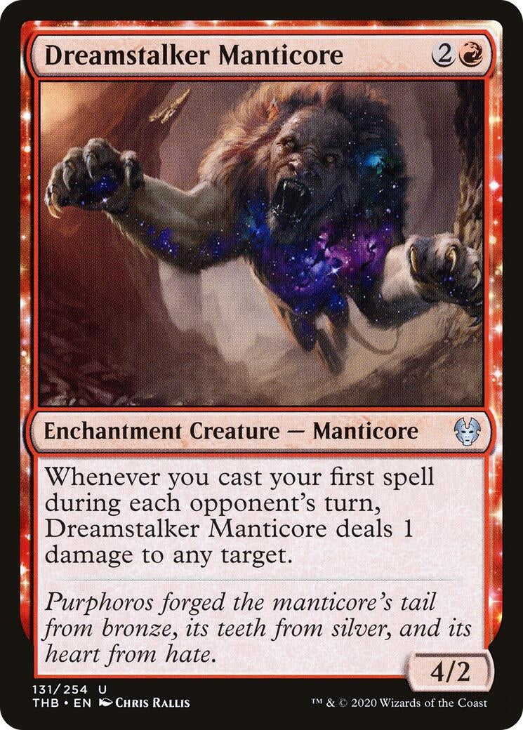 Image for Dreamstalker Manticore (131) - Magic: The Gathering