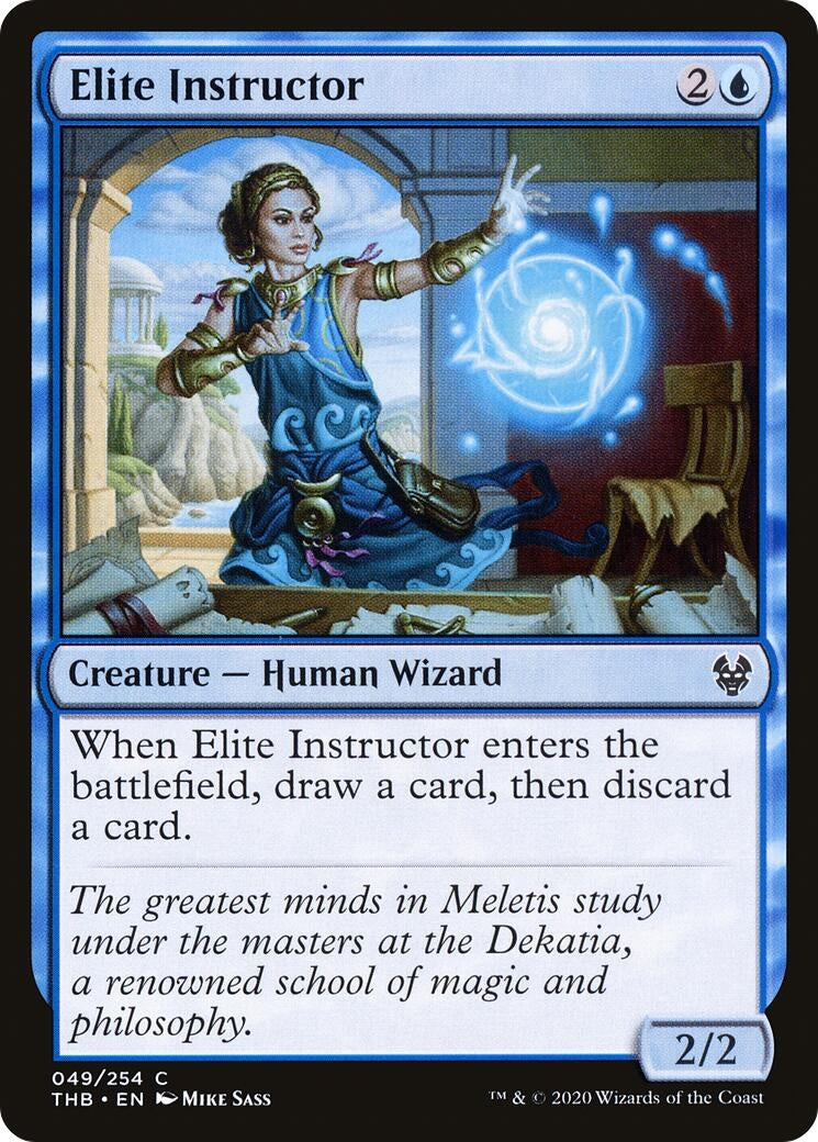 Image for Elite Instructor (49) (THB) - Magic: The Gathering