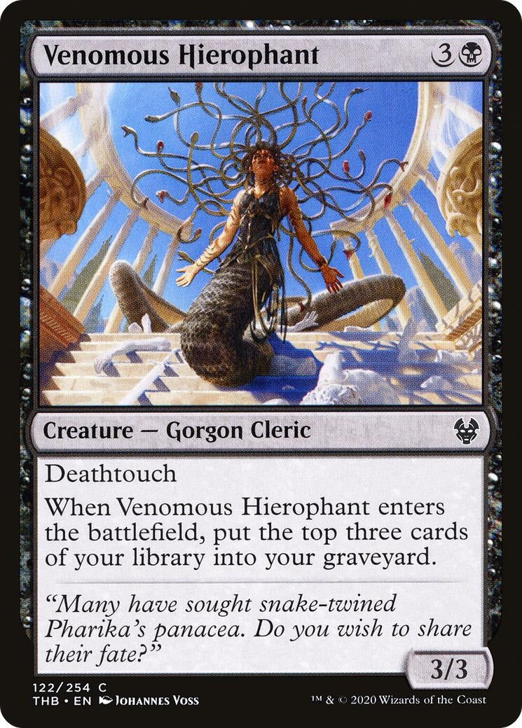 Image for Venomous Hierophant (122) (THB) - Magic: The Gathering
