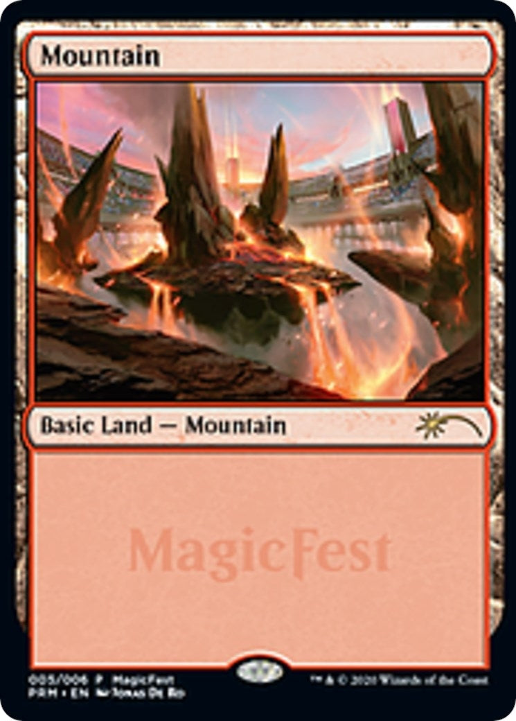Image for Mountain (2020) (5) - Magic: The Gathering