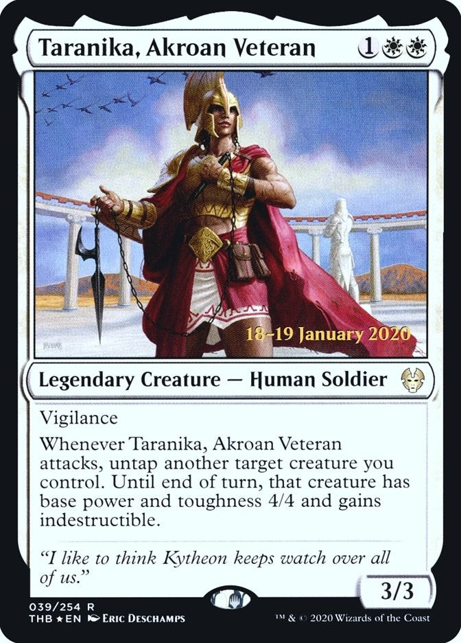 Image for Taranika, Akroan Veteran (39) - Magic: The Gathering