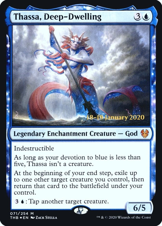 Image for Thassa, Deep-Dwelling (71) - Magic: The Gathering