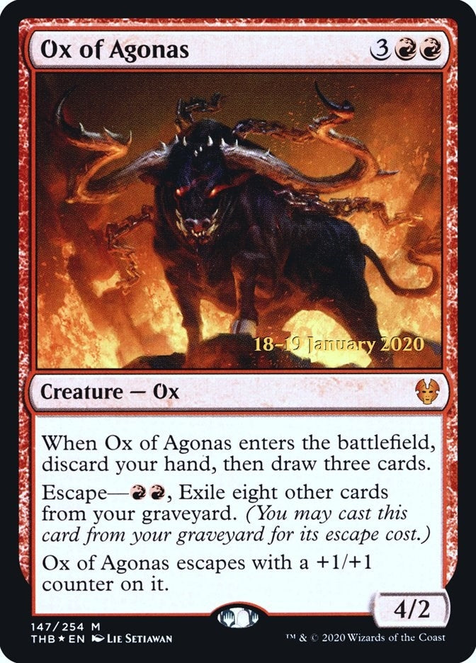 Image for Ox of Agonas (147) - Magic: The Gathering