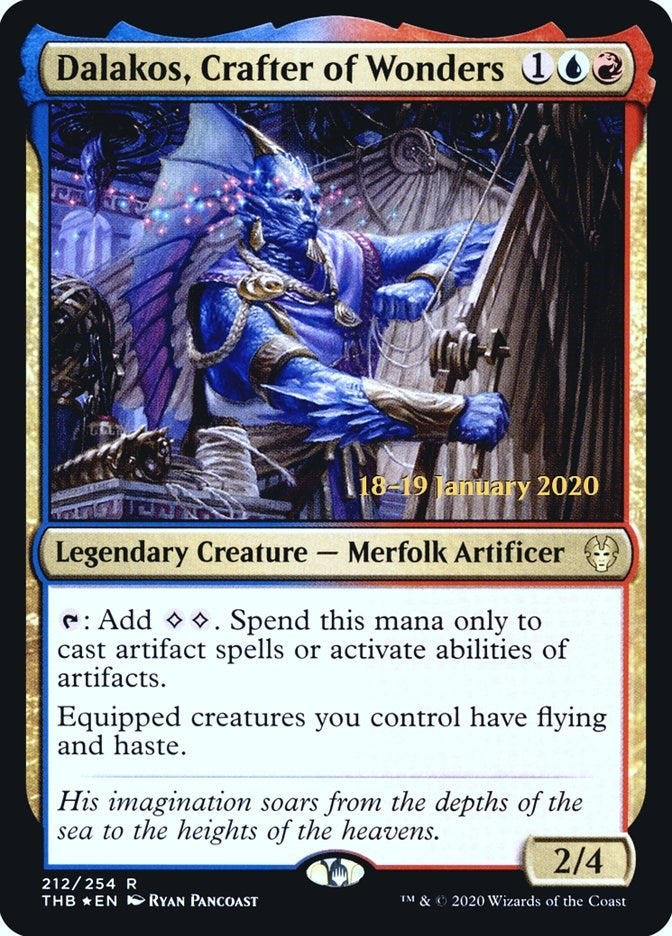 Image for Dalakos, Crafter of Wonders (212) - Magic: The Gathering