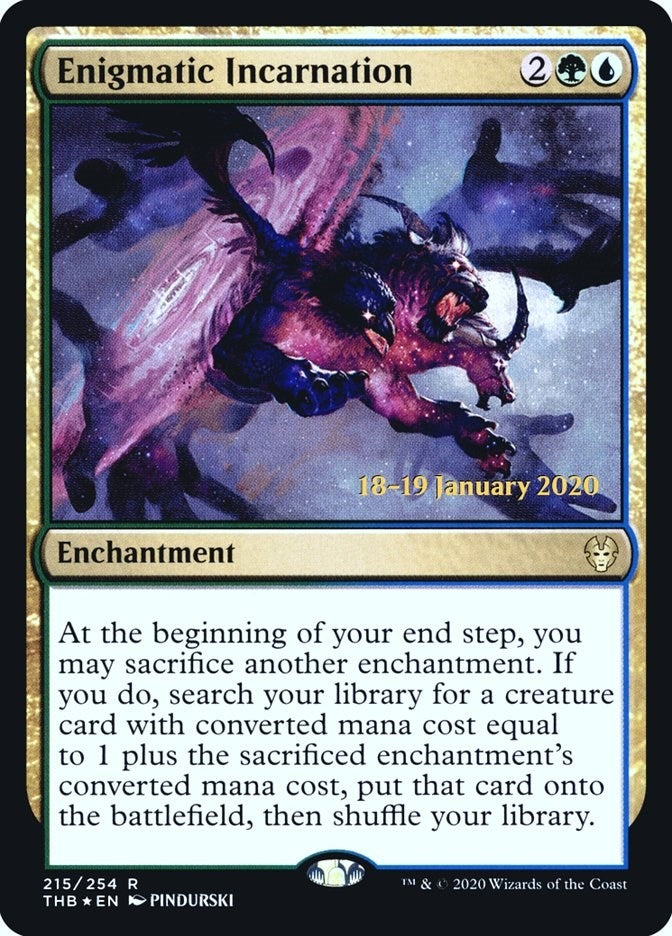 Image for Enigmatic Incarnation (215) - Magic: The Gathering