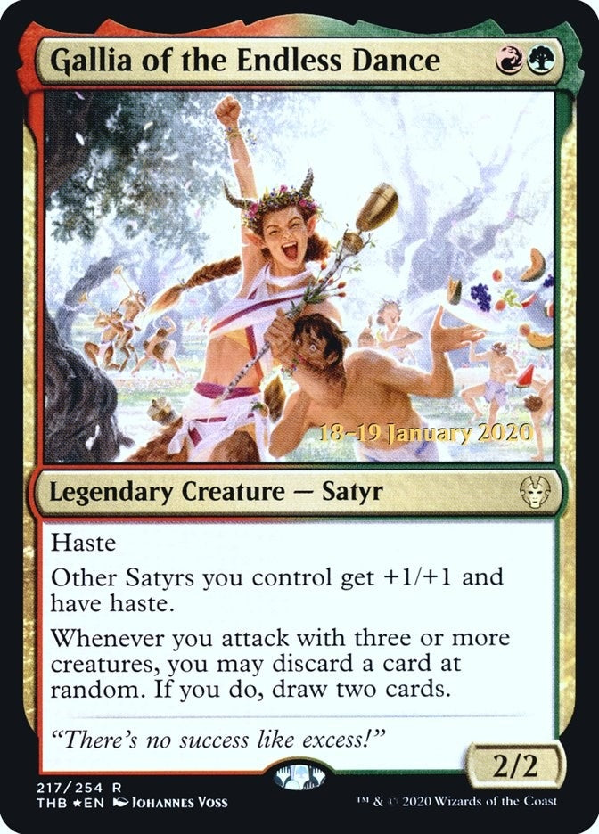 Image for Gallia of the Endless Dance (217) - Magic: The Gathering