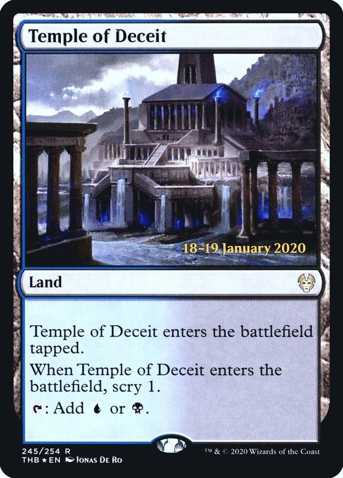 Image for Temple of Deceit (245) - Magic: The Gathering