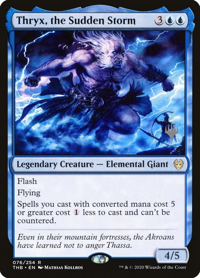 Image for Thryx, the Sudden Storm (76) (PPTHB) - Magic: The Gathering