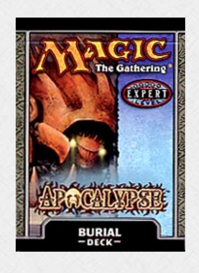 Image for Apocalypse Theme Deck - Burial - Magic: The Gathering