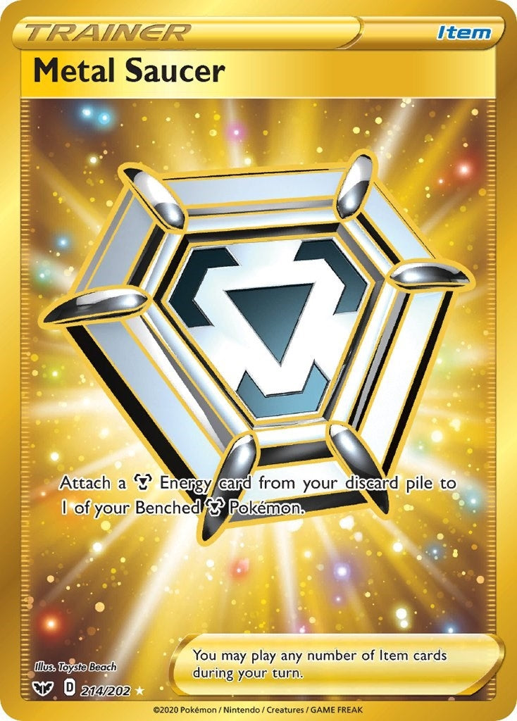 Image for Metal Saucer (Secret) (214/202) (SWSH01) - Pokemon