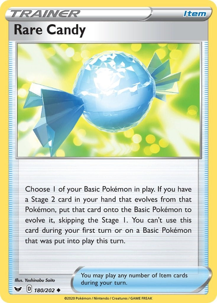 Image for Rare Candy (180/202) (SWSH01) - Pokemon