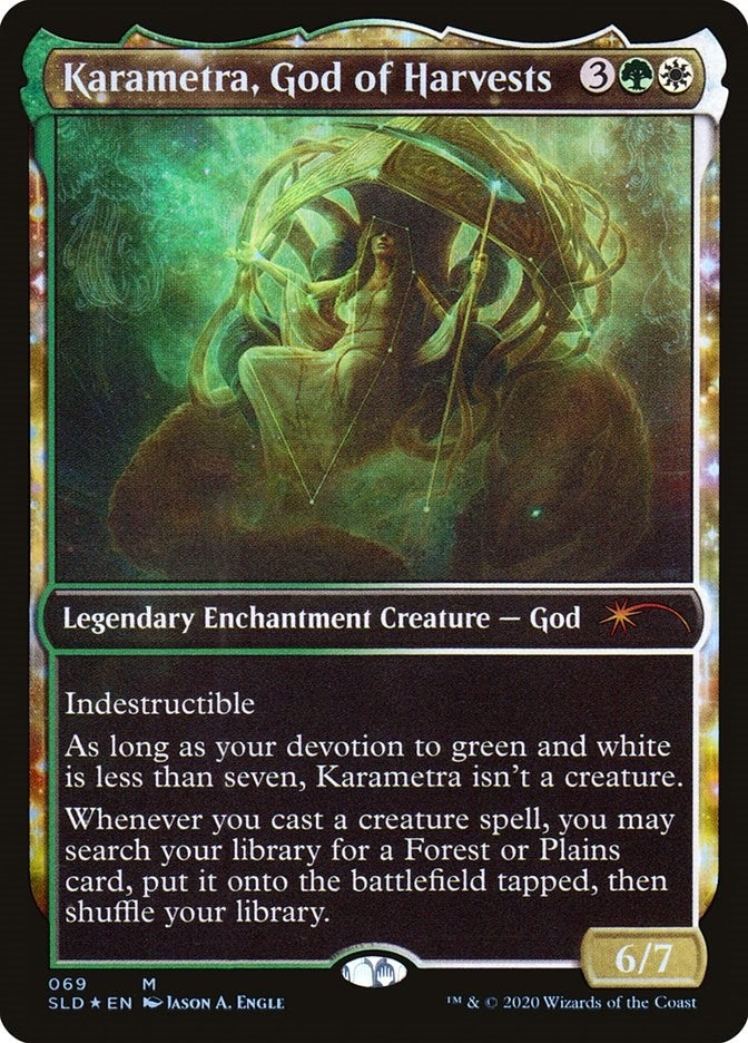 Image for Karametra, God of Harvests (69) - Magic: The Gathering