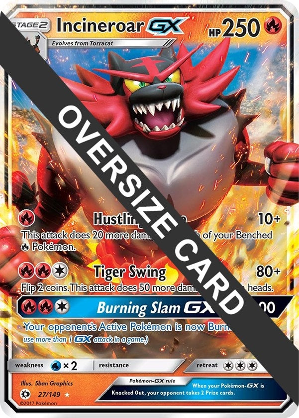 Image for Incineroar GX (027/149) (PR) - Pokemon