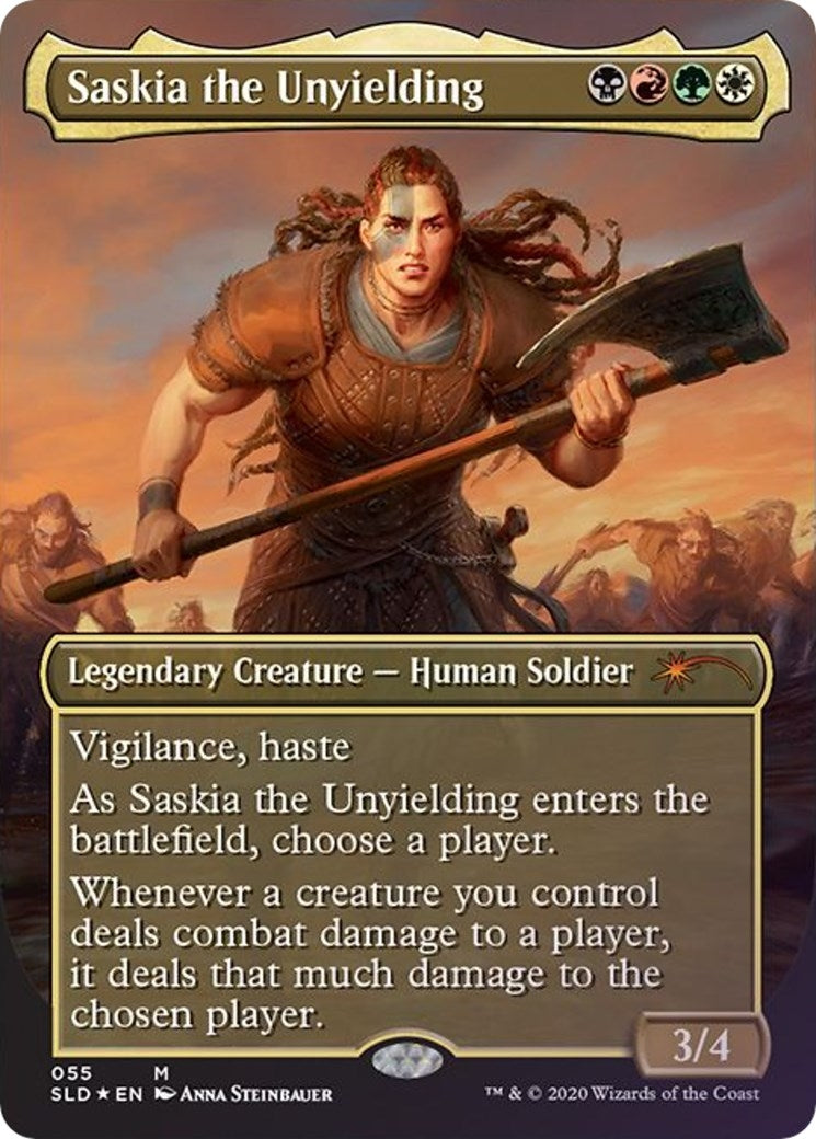 Image for Saskia the Unyielding (55) - Magic: The Gathering