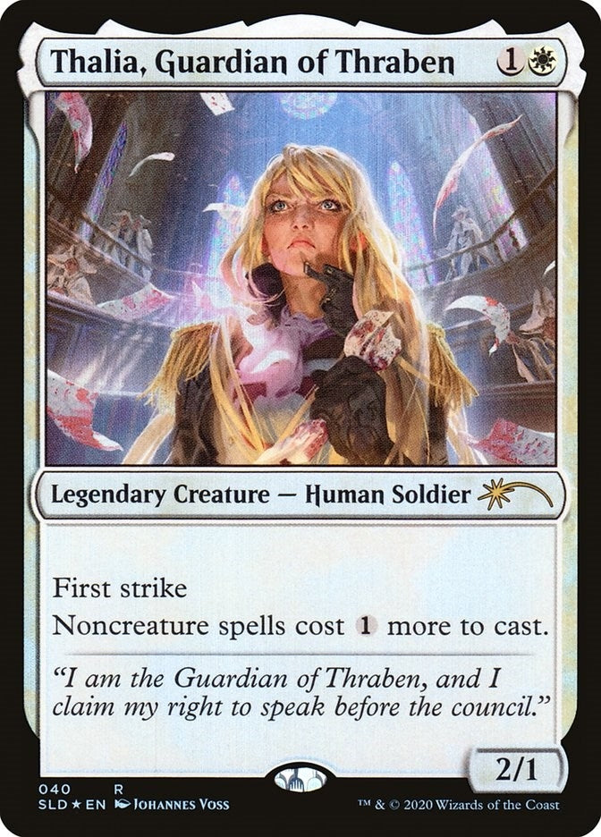 Image for Thalia, Guardian of Thraben (040) (40) - Magic: The Gathering