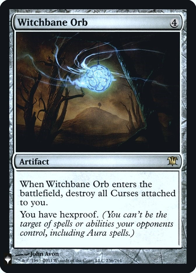 Image for Witchbane Orb (236) (LIST) - Magic: The Gathering
