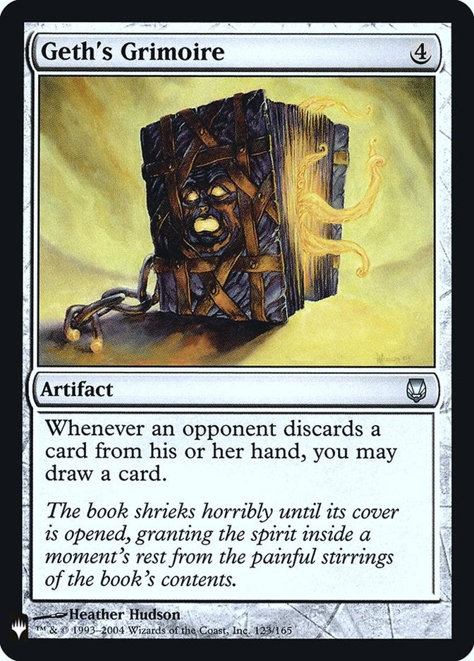 Image for Geth's Grimoire (123) (LIST) - Magic: The Gathering