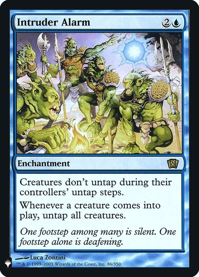 Image for Intruder Alarm (86) (LIST) - Magic: The Gathering