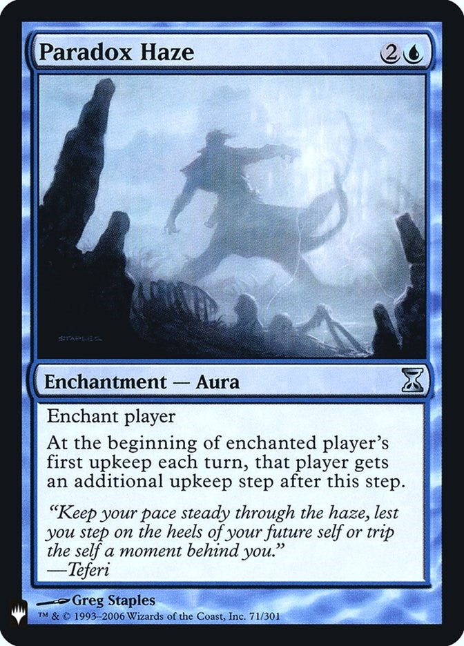 Image for Paradox Haze (71) (LIST) - Magic: The Gathering