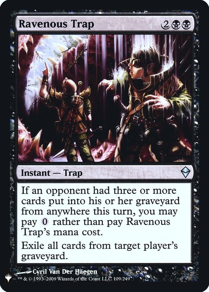 Image for Ravenous Trap (109) - Magic: The Gathering