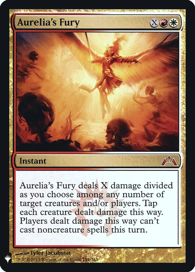Image for Aurelia's Fury (144) - Magic: The Gathering