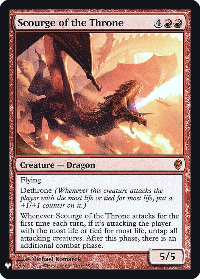 Image for Scourge of the Throne (35) - Magic: The Gathering