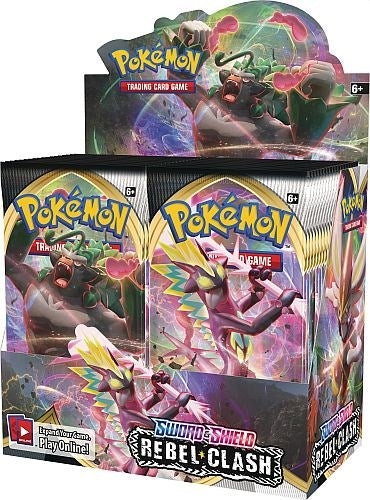 Image for Rebel Clash Booster Box - Pokemon