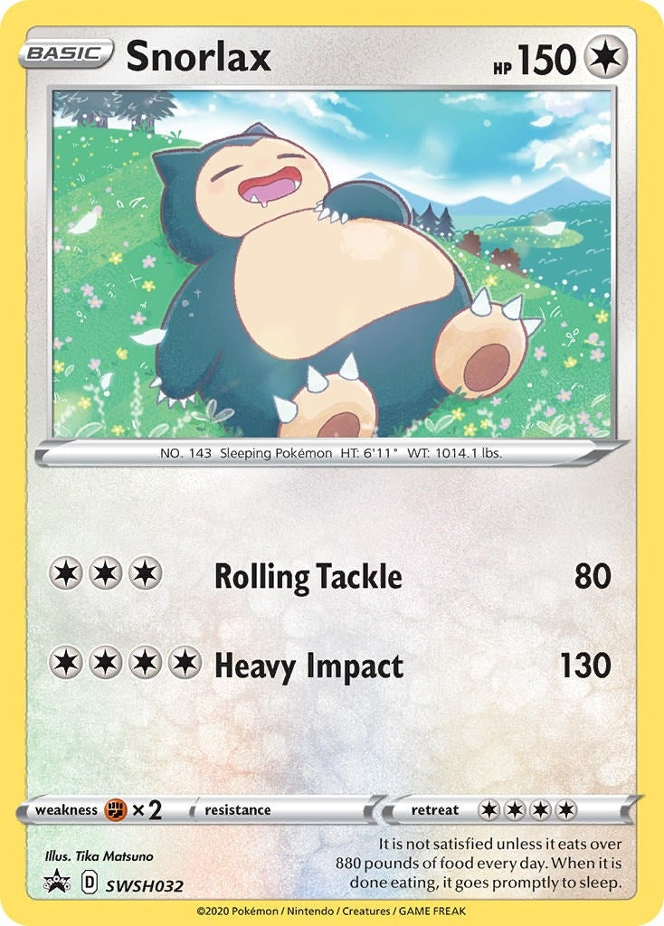 Image for Snorlax - SWSH032 (SWSH032) (SWSD) - Pokemon