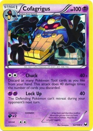 Image for Cofagrigus - 52/108 (Cracked Ice Holo) (052/108) (PR) - Pokemon