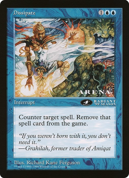 Image for Dissipate (4th Place) (Arena League) - Magic: The Gathering