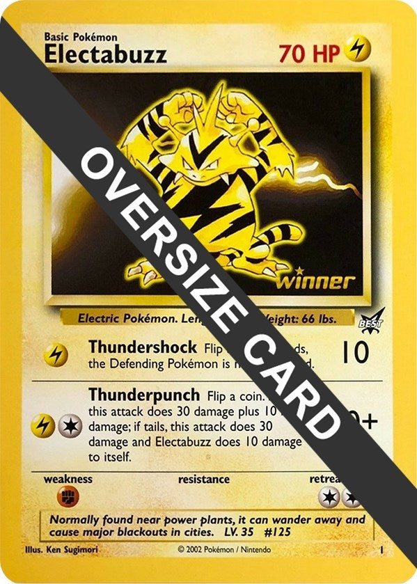 Image for Electabuzz - 1 (Best of Game 1 Promo) (001) (PR) - Pokemon