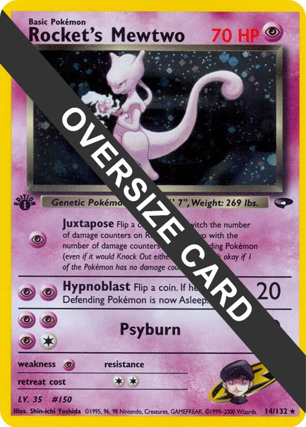 Image for Rocket's Mewtwo (014/132) (PR) - Pokemon