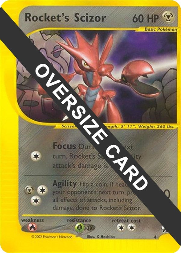 Image for Rocket's Scizor - 4 (004) (PR) - Pokemon