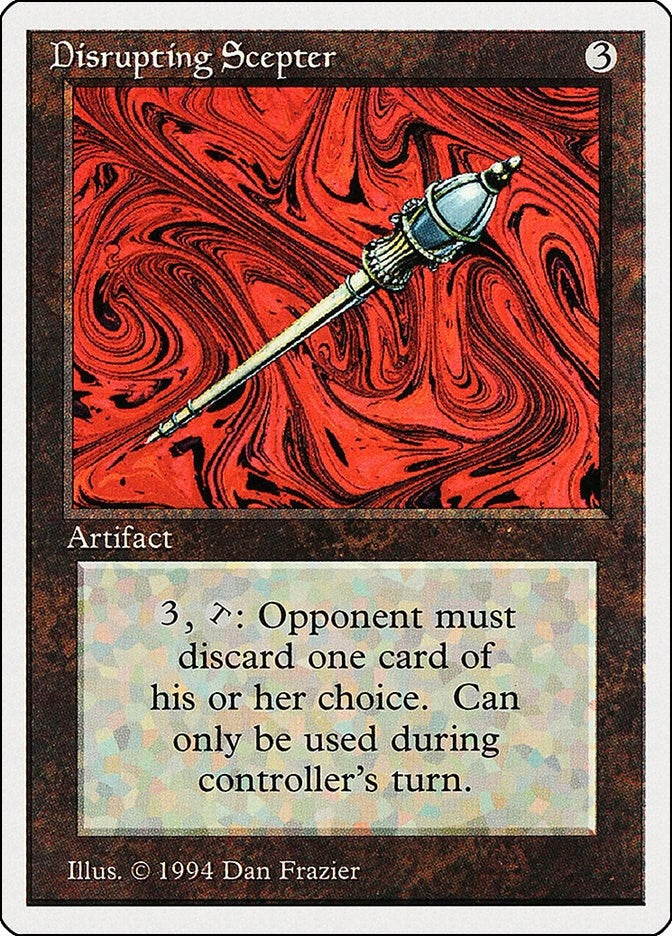 Image for Disrupting Scepter (245) - Magic: The Gathering