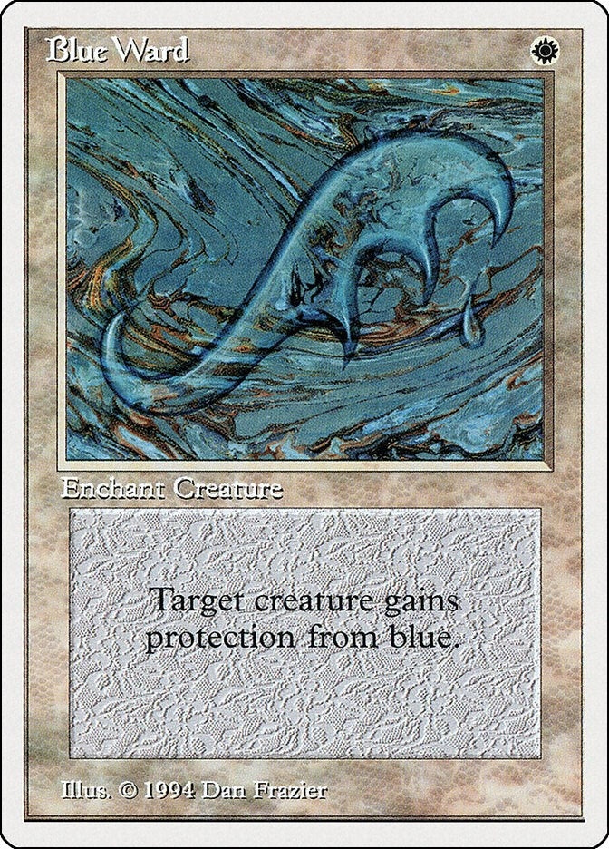 Image for Blue Ward (7) (SUM) - Magic: The Gathering