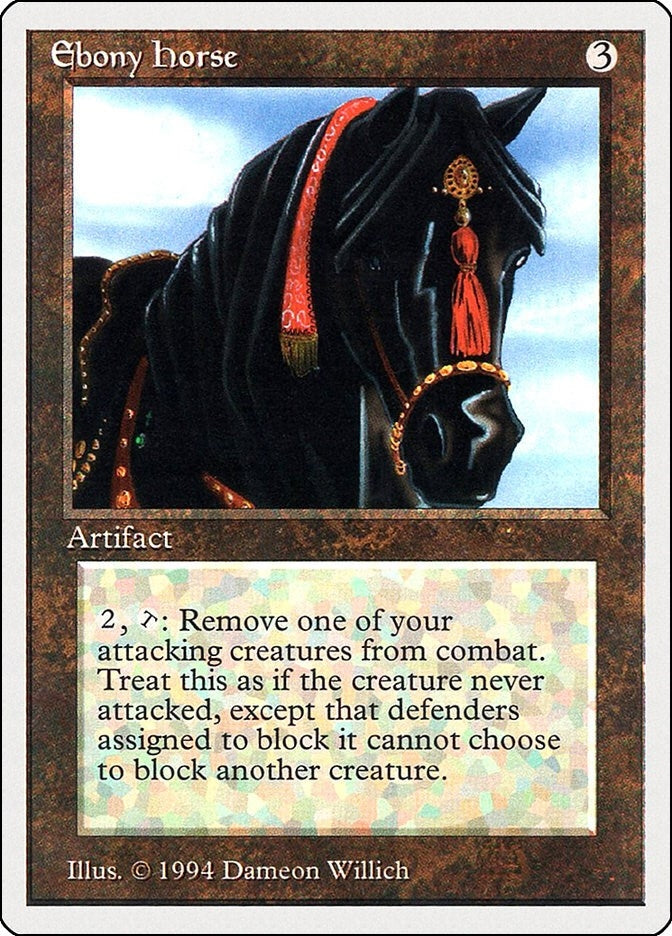 Image for Ebony Horse (247) (SUM) - Magic: The Gathering