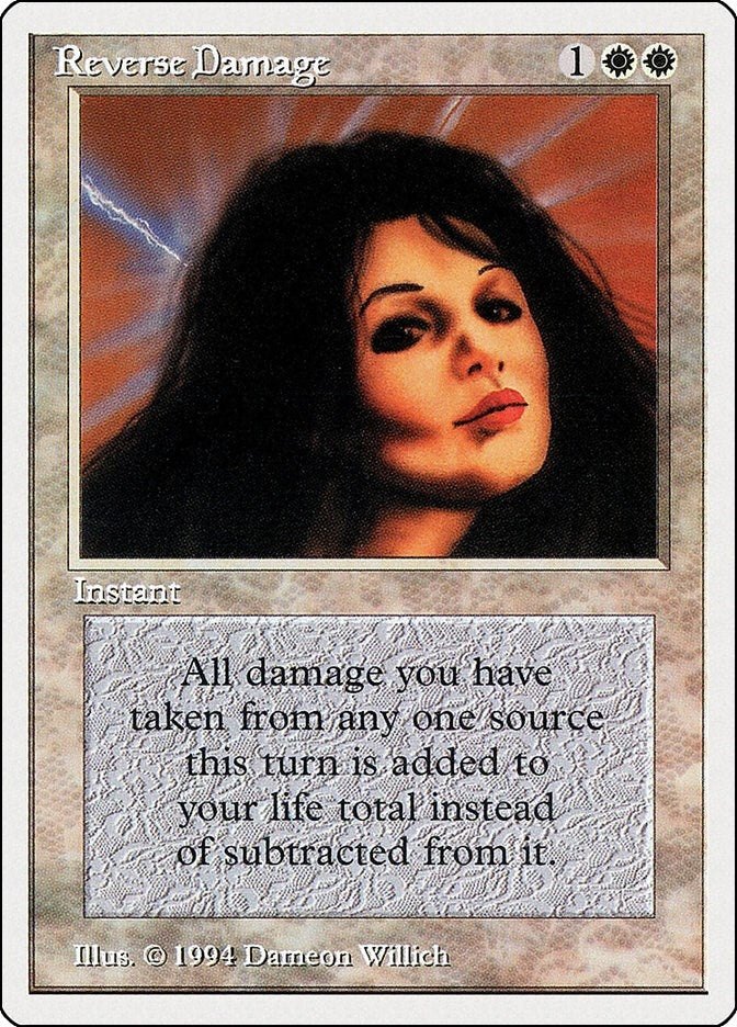 Image for Reverse Damage (35) - Magic: The Gathering