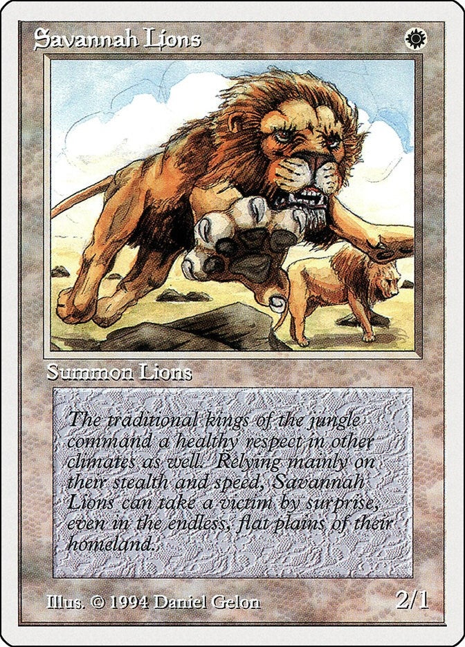 Image for Savannah Lions (39) - Magic: The Gathering