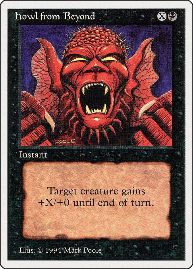 Image for Howl from Beyond (114) - Magic: The Gathering