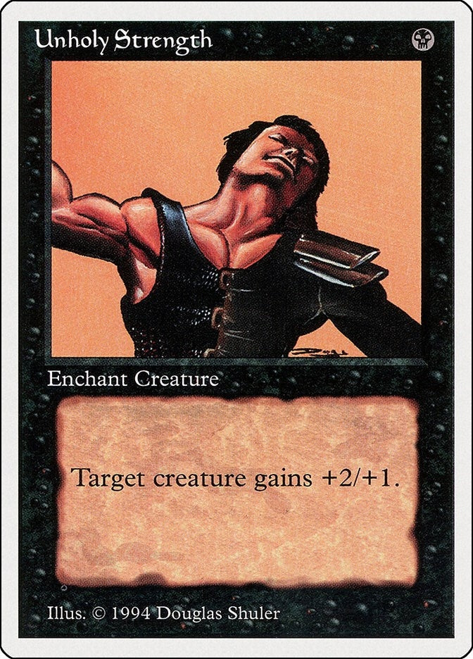 Image for Unholy Strength (133) - Magic: The Gathering