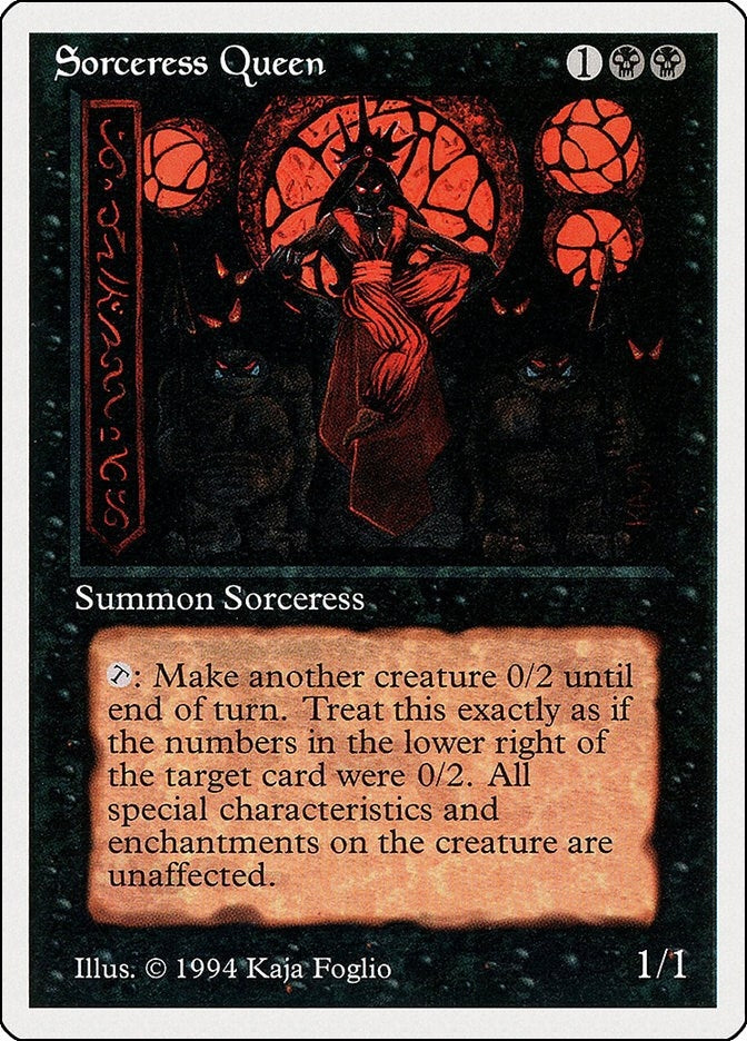 Image for Sorceress Queen (131) - Magic: The Gathering