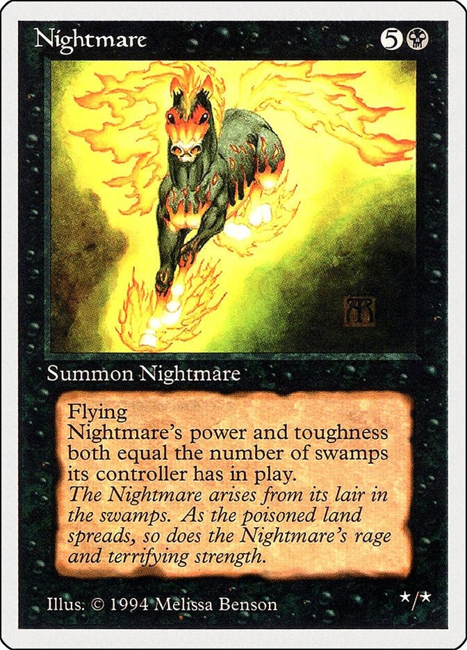 Image for Nightmare (120) (SUM) - Magic: The Gathering