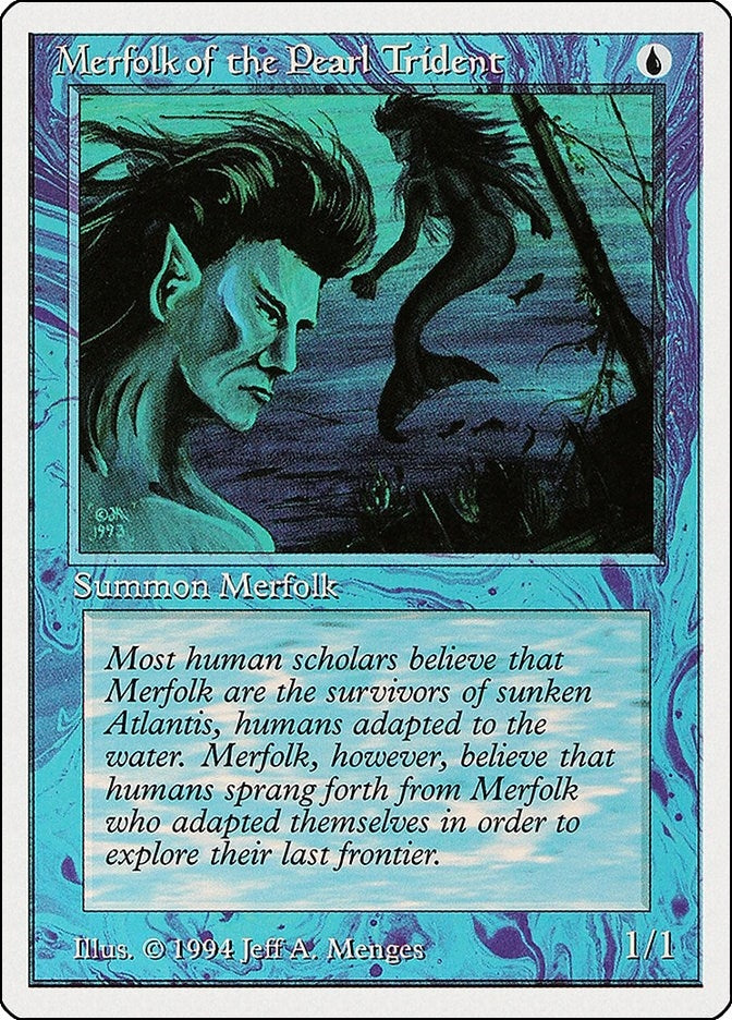 Image for Merfolk of the Pearl Trident (68) - Magic: The Gathering