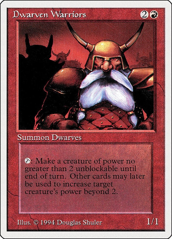Image for Dwarven Warriors (144) - Magic: The Gathering