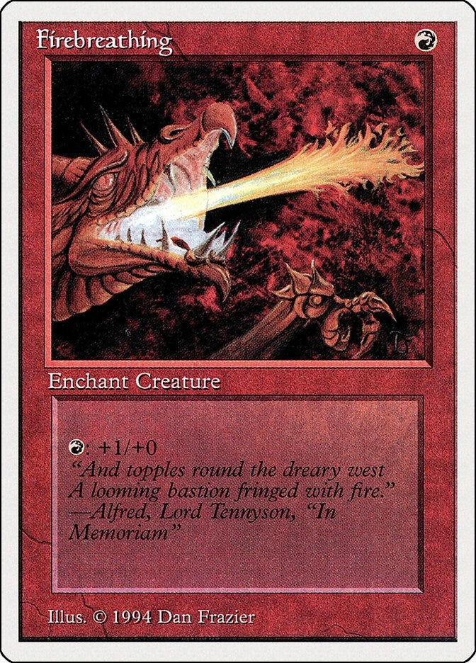 Image for Firebreathing (151) - Magic: The Gathering