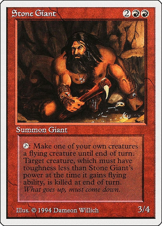 Image for Stone Giant (179) - Magic: The Gathering