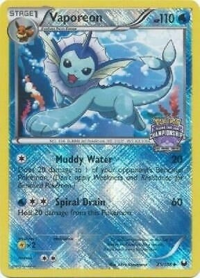 Image for Vaporeon - 25/108 (State Championships) (025/108) (PR) - Pokemon