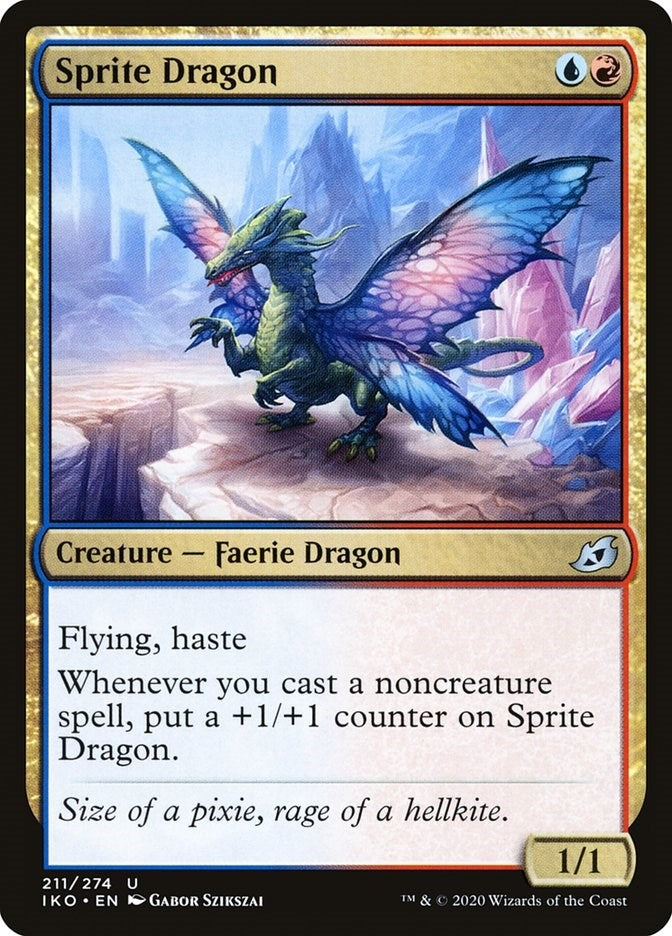 Image for Sprite Dragon (211) - Magic: The Gathering